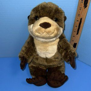 Build A Bear River Otter Plush Stuffed Animal St Louis Zoo Exclusive Tush Tag